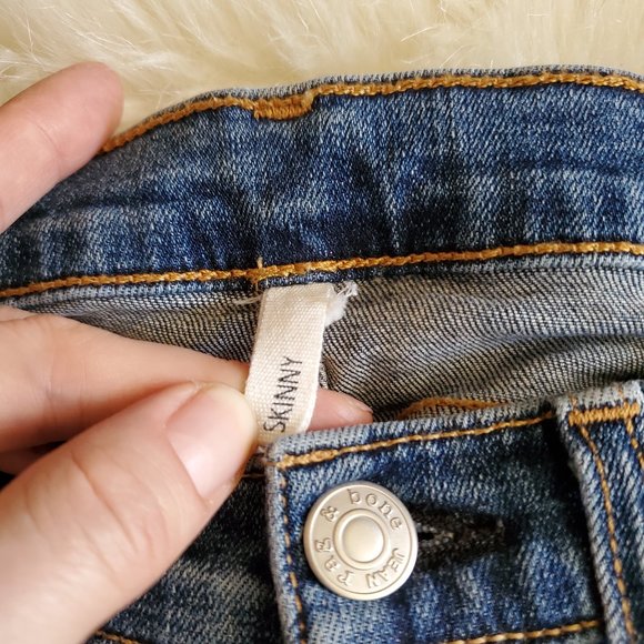 Rag & Bone for Intermix Skinny Jeans in Sonoma Wash Size 26 EUC - Picture 11 of 15